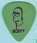 Anthrax Plectrum, Guitar Pick, Scott Ian, The Simpsons Cartoon - Afbeelding 2