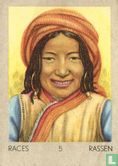 Thibetaansche vrouw (Midden-Azië) - Image 1
