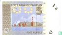 Pakistan 5 Rupees 2010 - Image 2