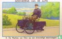 De Markies van Dion op zijn driewielige stoomwagen - Image 1