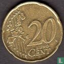 Belgium 20 cent 2002 (misstrike - big stars) - Image 2