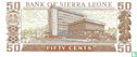 Sierra Leone 50 Cents 1981 - Bild 2