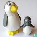 Pinguin met kuiken - Afbeelding 1