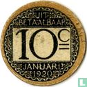 Ghent 10 centimes 1920 - Image 1