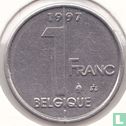 België 1 franc 1997 (FRA) - Afbeelding 1