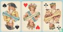 Empire, B. Dondorf, Frankfurt a/M 36 Speelkaarten, Playing Cards, 1894 - 1917 - Afbeelding 2