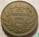 Chili 20 centavos 1923 - Image 1
