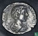 Romeinse Rijk, AR Denarius, 196-198 AD, Caracalla as Caesar under Septimius Severus, Rome, 198 AD - Afbeelding 1