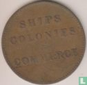 Canada - Prince Edward Island - ½ penny token "Ships Colonies & Commerce" - Image 1