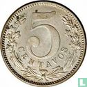 Colombie 5 centavos 1886 (type 1) - Image 2