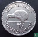 New Zealand 1 florin 1933 - Image 1