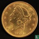 États-Unis 20 dollars 1900 (S) - Image 1