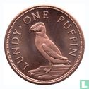 Lundy 1 Puffin 2011 (Copper Plated Brass - Prooflike) - Afbeelding 1