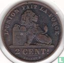 Belgium 2 centimes 1909 (FRA) - Image 2