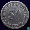 Duitse Rijk 50 pfennig 1875 (B) - Afbeelding 1