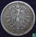 German Empire 20 pfennig 1874 (D) - Image 2