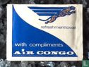 Air Congo verfrissingsdoekje  - Afbeelding 2