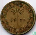 Afrique de l'Ouest britannique 1 shilling 1939 - Image 1