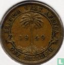 Brits-West-Afrika 1 shilling 1949 (zonder muntteken) - Afbeelding 1
