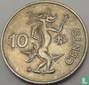 Solomon Islands 10 cents 1977 (without FM) - Image 2