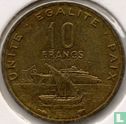 Dschibuti 10 Franc 1977 - Bild 2