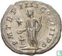 Elagabalus 218-222, AR Denarius Rome 221 n.C. - Afbeelding 1