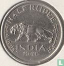 Brits-Indië ½ rupee 1946 - Afbeelding 1