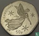 Man 50 pence 2012 (kleurloos) "Christmas 2012" - Afbeelding 2