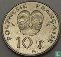 French Polynesia 10 francs 1992 - Image 2