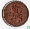 Finlande 1 penni 1921 - Image 1