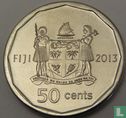Fiji 50 cents 2013 "Iliesa Delana - 2012 Paralympics high jump gold medallist" - Afbeelding 1