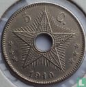 Congo belge 5 centimes 1910 - Image 1