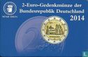 Duitsland 2 euro 2014 (coincard - A) "Niedersachsen" - Afbeelding 3