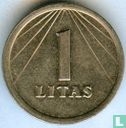 Lituanie 1 litas 1991 - Image 2