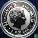 Australia 1 dollar 1999 (colourless) "Year of the Rabbit" - Image 2