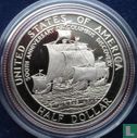 United States ½ dollar 1992 (PROOF) "500th anniversary Columbus discovery of America" - Image 2