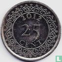 Suriname 25 cent 2012 (zonder muntteken) - Afbeelding 1