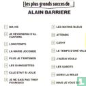 Les Plus Grands Succes De... Alain Barrière  - Image 2