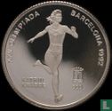 Guinée équatoriale 7000 francos 1992 (BE) "Summer Olympics in Barcelona - Katrin Krabbe" - Image 2