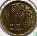 Guinea 1 franc 1985 - Image 2