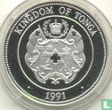 Tonga 1 pa´anga 1991 (PROOF) "William Schouten and Jakob le Maire" - Afbeelding 1