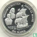 Tonga 1 pa´anga 1991 (PROOF) "William Schouten and Jakob le Maire" - Afbeelding 2