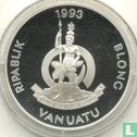 Vanuatu 50 vatu 1993 (PROOF) "Sailing ship The Boudeuse" - Afbeelding 1