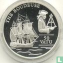 Vanuatu 50 vatu 1993 (PROOF) "Sailing ship The Boudeuse" - Afbeelding 2