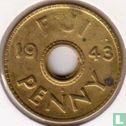 Fidji 1 penny 1943 - Image 1