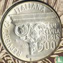 Italië 500 lire 1993 "2000th anniversary Death of Horatius" - Afbeelding 1