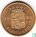 Legpenning Rijksmunt 1989 "Flevoland" - Bild 1