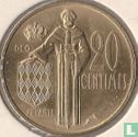 Monaco 20 centimes 1974 - Afbeelding 2