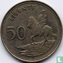 Lesotho 50 Lisente 1983 - Bild 2
