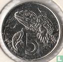 New Zealand 5 cents 1979 - Image 2